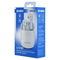 Căști SVEN E-727BT, Fără fir, Alb 4