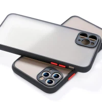 Shockproof armored matte case Black for iPhone 11/11 Pro/11 Pro Max 2