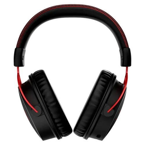 Căști HyperX Cloud Alpha, Fără fir, Negru/Roșu