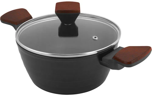 Кастрюля Polaris Albero-20C, 2,2л, 20см, Чёрный
