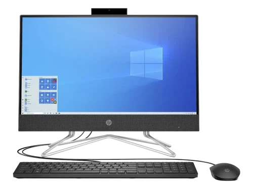 Computer All-in-One HP 22-df1054ur, 21,5", Intel Core i5-1135G7, 8GB/256GB, Windows 11 Home, Negru
