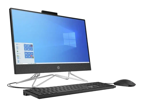 Computer All-in-One HP 22-df1054ur, 21,5", Intel Core i5-1135G7, 8GB/256GB, Windows 11 Home, Negru
