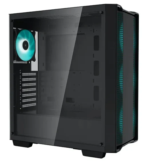 Корпус DEEPCOOL CC560 / w/oPSU / Side-Window / 4x120mm / ATX / Black