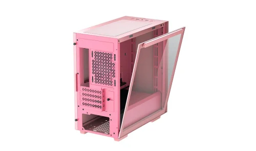 Корпус DEEPCOOL MACUBE 110 PINK / w/oPSU / Side-Window / 1x 120mm fan / ATX / Pink