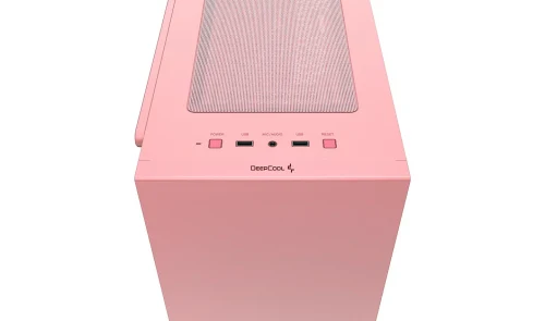 Корпус DEEPCOOL MACUBE 110 PINK / w/oPSU / Side-Window / 1x 120mm fan / ATX / Pink