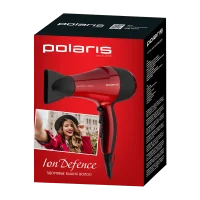 Фен Polaris PHD 2077i, Красный/Черный 12