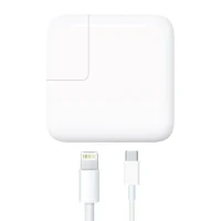 Cablu Apple MQGJ2ZM/A, USB-C to Lightning, 1 m, Alb 2