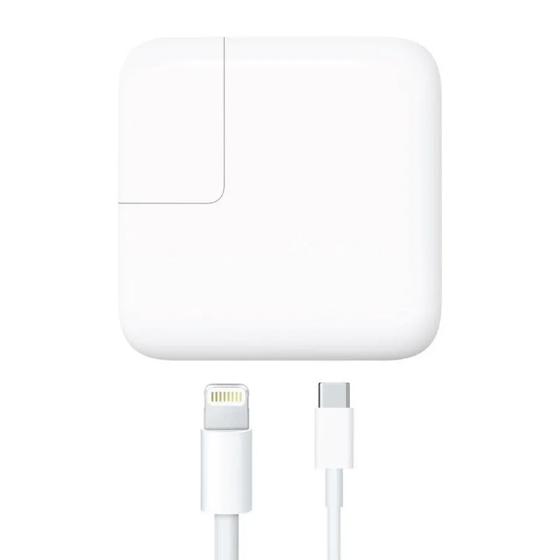 Cablu Apple MQGJ2ZM/A, USB-C to Lightning, 1 m, Alb 2