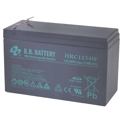 Батарея для ИБП B.B. HR 1234W, Black