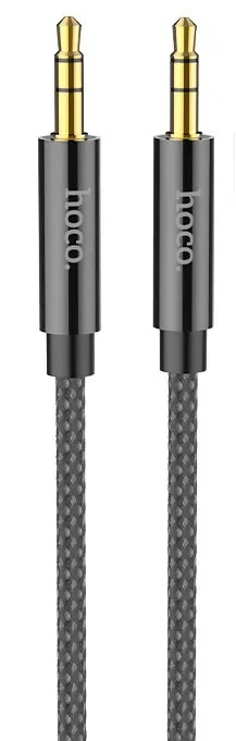 HOCO UPA19 AUX audio cable Black (L=1M)