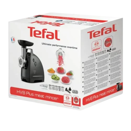 Мясорубка Tefal HV8 Plus Plus 11in1 NE685, Black