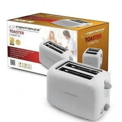 Тостер Esperanza Ciabatta (EKT002) White