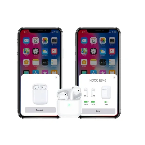Беспроводные наушники HOCO EW03 Plus True wireless BT headset White