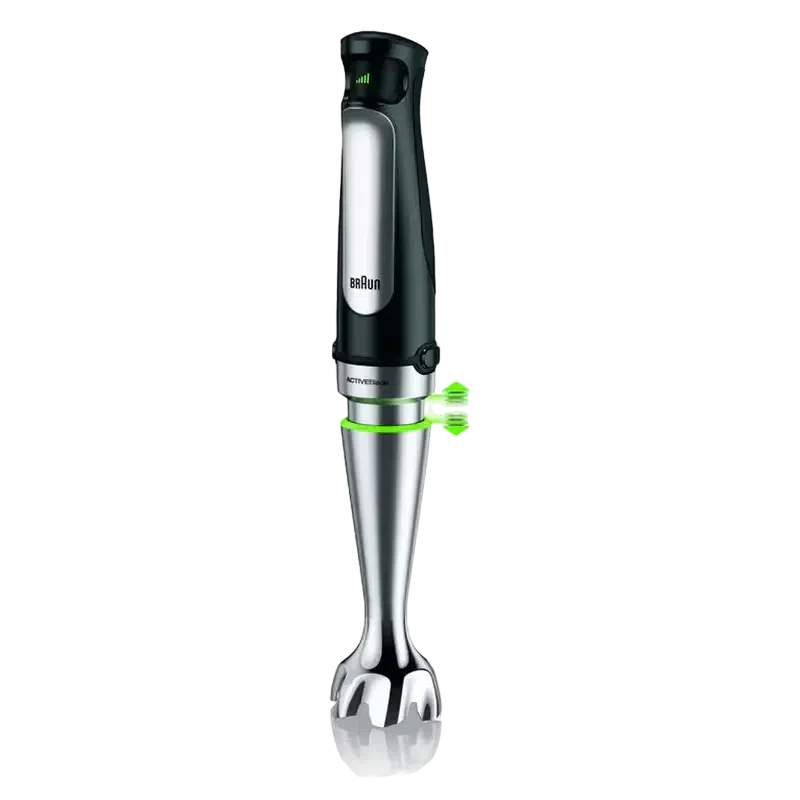 Blender de mână Braun MQ7075X, Negru/Argintiu 2
