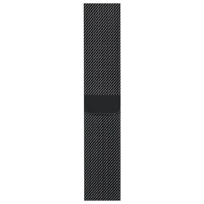Strap Apple Watch metal magnetic 42-49 mm Black (кольчуга) 4