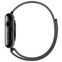 Strap Apple Watch metal magnetic 42-49 mm Black (кольчуга) 3