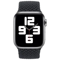 Strap for apple watch band 42-44 mm Nylon Black S 2