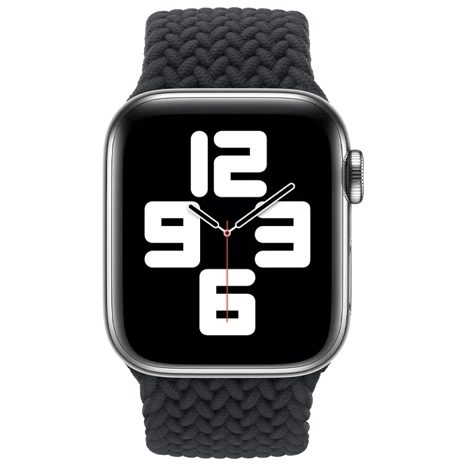 Strap for apple watch band 42-44 mm Nylon Black S 2