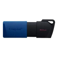Флеш-накопитель Kingston DataTraveler Exodia M, 64Гб, Черный/Синий 2