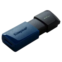 Флеш-накопитель Kingston DataTraveler Exodia M, 64Гб, Черный/Синий