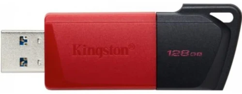 Флеш-накопитель Kingston DataTraveler Exodia, 128Гб, Черный/Красный