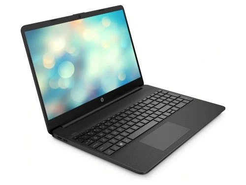 Laptop 15,6" HP Laptop 15s-eq2071ur, Jet Black, AMD Ryzen 5 5500U, 8GB/512GB, FreeDOS
