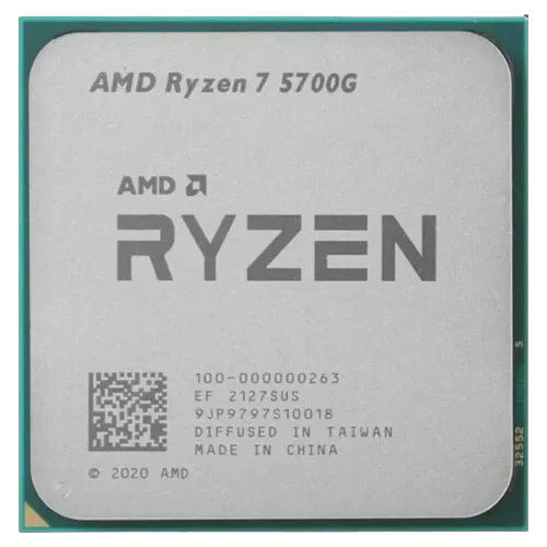 Procesor AMD Ryzen 7 5700G Tray, Silver