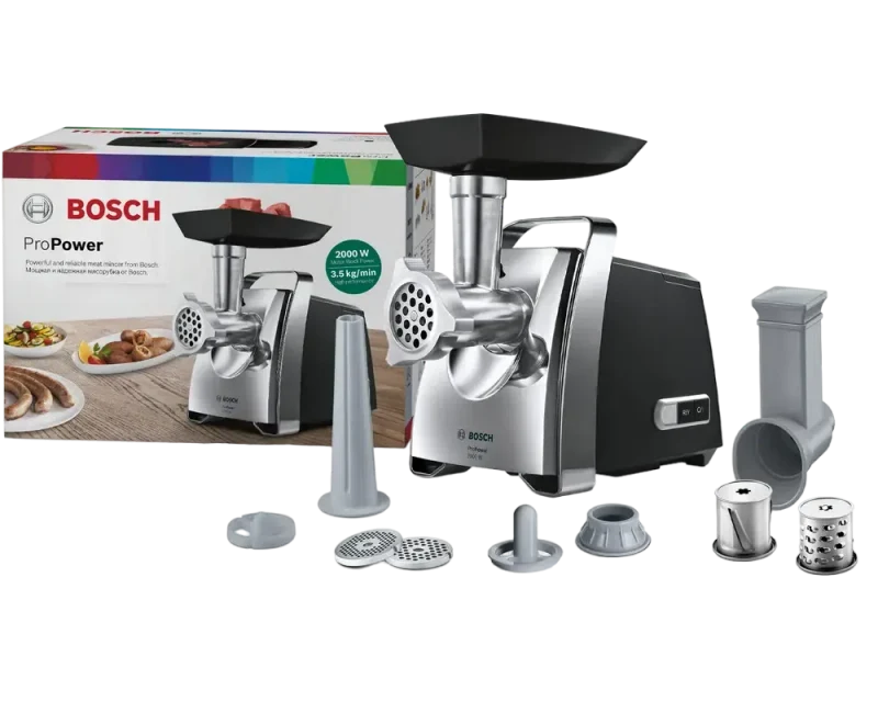 Мясорубка Bosch MFW67440, Black 3