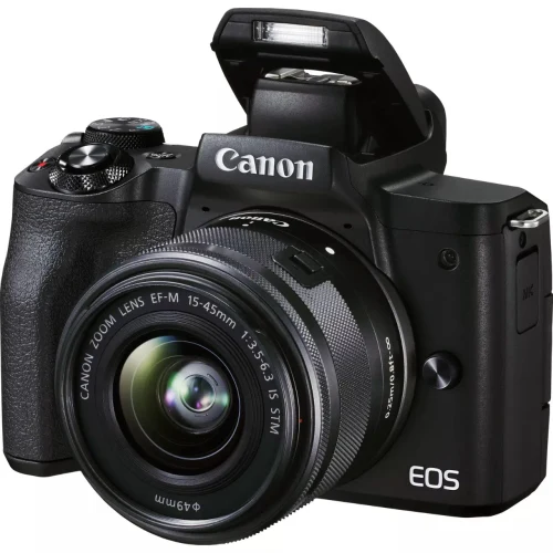 Системный фотоаппарат Canon EOS M50 Mark II + 15-45 f/3.5-6.3 IS STM Black