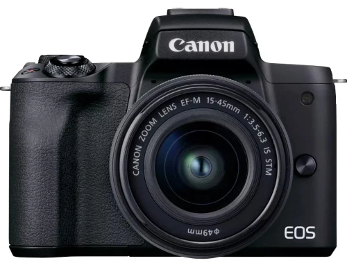 Системный фотоаппарат Canon EOS M50 Mark II + 15-45 f/3.5-6.3 IS STM Black
