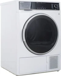 Mașină de uscat rufe Sharp KDHHH8S7GW2EE, White 3