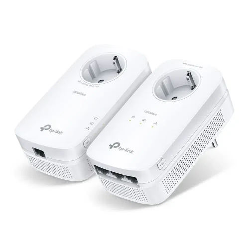 Powerline Adapter TP-Link, TL-PA8033P KIT V3.0, AV1300, 2x2MIMO, 3xGbit Port, Passthrough