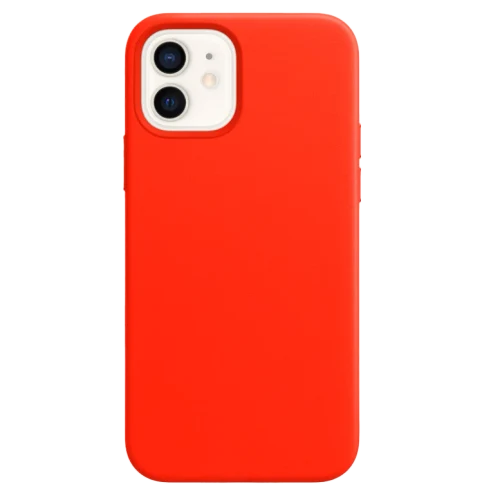 Leather Case Magsafe for iPhone 12/12 Pro Red