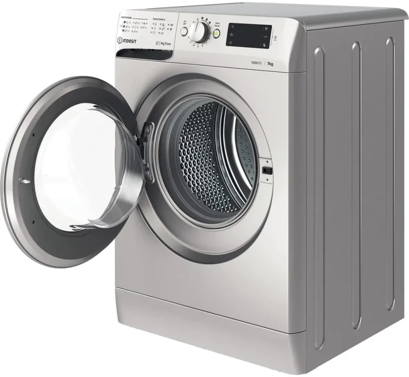 Стиральная машина Indesit OMTWE 71252 S, Серебристая 3