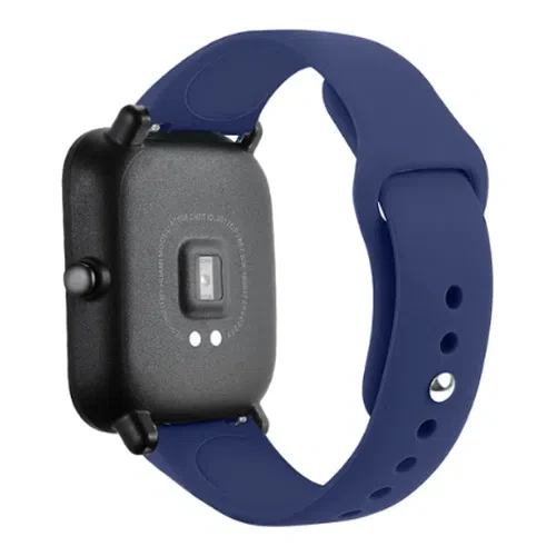 Ремешок силиконовый 22mm Navy Blue