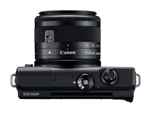 Беззеркальный фотоаппарат Canon EOS M200 Streaming Kit, Чёрный