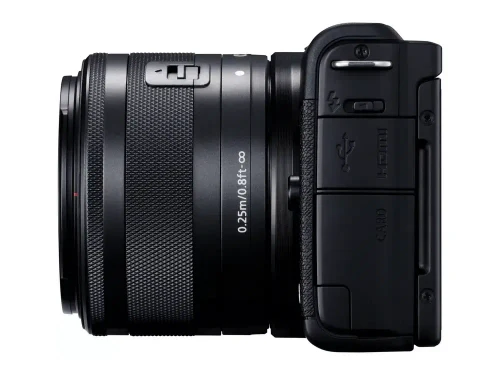 Беззеркальный фотоаппарат Canon EOS M200 Streaming Kit, Чёрный