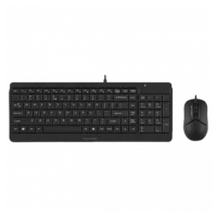 Клавиатура и Мышь A4Tech F1512, Черный