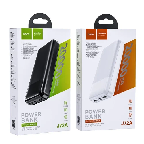 Baterie externă Hoco J72A Easy travel power bank, Alb