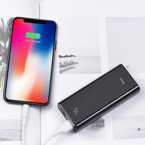 Baterie externă Hoco J45 Elegant shell mobile power bank, Black