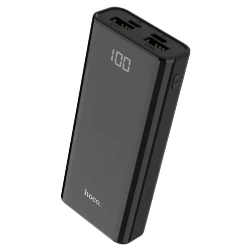 Baterie externă Hoco J45 Elegant shell mobile power bank, Black