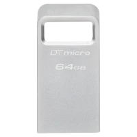 USB Flash Drive Kingston DataTraveler Micro G2, 64GB, Argintiu