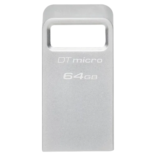 Флеш-накопитель Kingston DataTraveler Micro G2, 64Гб, Серебристый