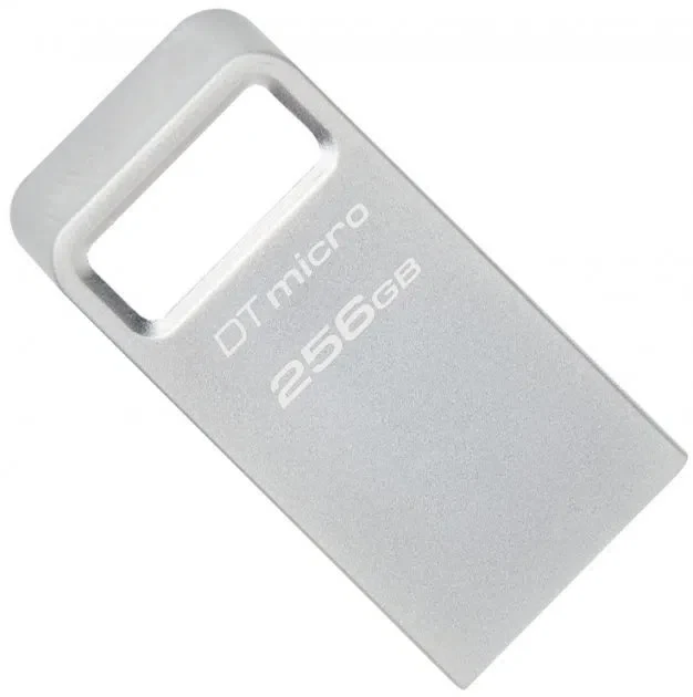 USB Flash Drive Kingston DataTraveler Micro G2, 256GB, Argintiu 2