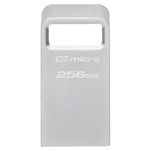 Флеш-накопитель Kingston DataTraveler Micro G2, 256Гб, Серебристый