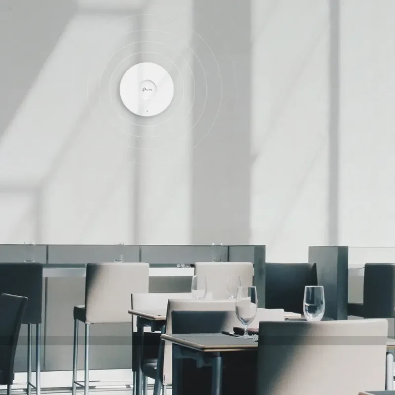 Wi-Fi 6 Dual Band Access Point TP-LINK "EAP650", 2976Mbps, MU-MIMO, Gbit Port, Omada Mesh, PoE+ 4