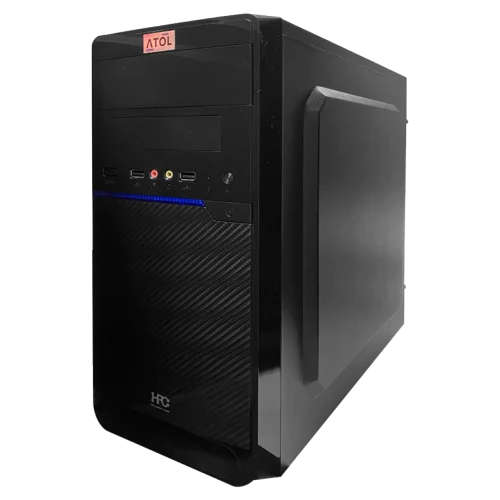 Системный блок ATOL PC1027MP - Home #1 v2, Pentium G6400, 8 ГБ, 256 ГБ SSD, Black