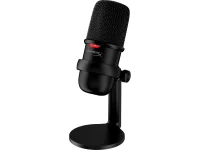 HyperX SoloCast, Black, Microphone for the streaming Tap-to-Mute sensor with LED indicator 2m Black 2