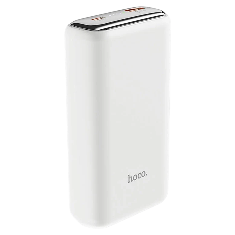 Портативный аккумулятор HOCO Q1A Kraft fully compatible power bank, White 2