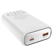 Портативный аккумулятор HOCO Q1A Kraft fully compatible power bank, White 3
